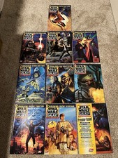 STAR WARS Galaxy Magazine Lot Of 10 Issues  1,2,5-12 with Some Posters & Promos