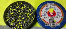 .177 Crosman Hollow Point pellets (500) NEON YELLOW)😉👍🟡