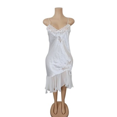 white christmas dresses L'agence Seridie Midi Slip Dress in Brown,Teal