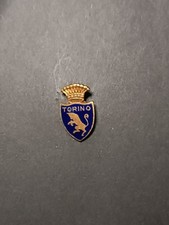 Spilla Stemma Torino Metallo Smaltato Vintage