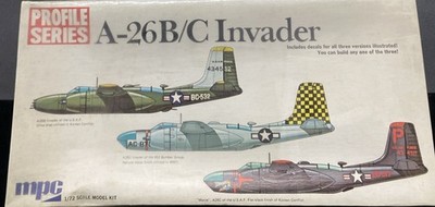 DOUGLAS A-26B/C INVADER MPC PROFILE SERIES 1/72 MODEL SEALED