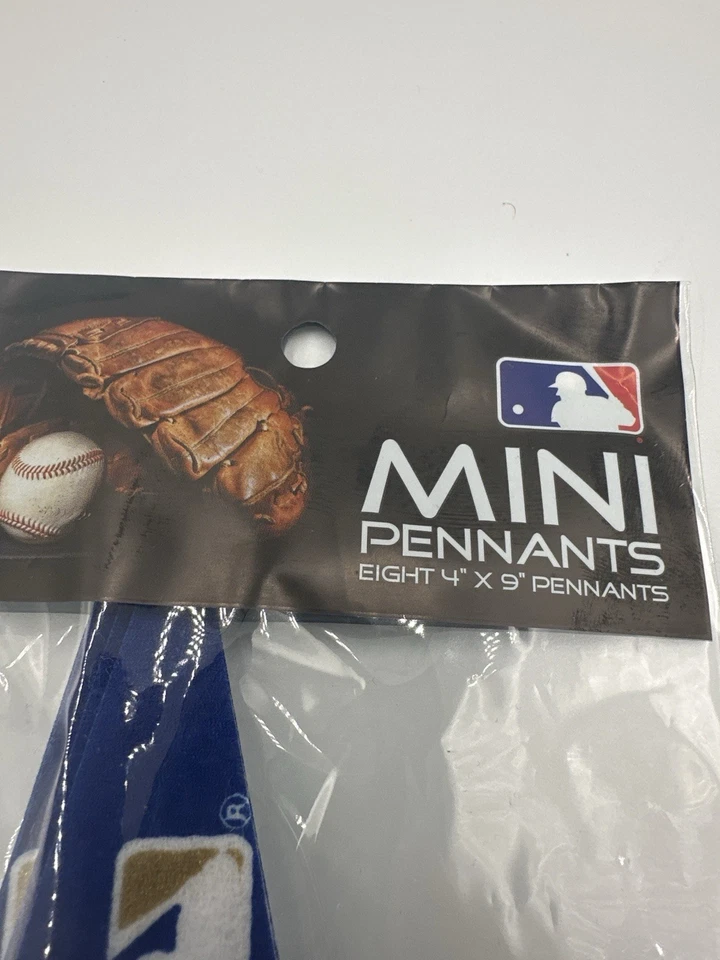 Juego de mini banderines Kansas City Royals paquete de 8 4x9 Rico Industries Foto 2 de 4