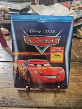 Cars Disney/Pixar Blu ray/DVD  Digital, Movie Club Exclusive w/Slip,