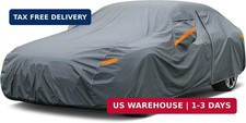 16 Layers Car Cover Waterproof All Weather, Heavy Duty Outdoor Car Cover Univers