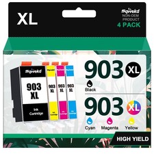 Cartucce 903XL compatibili HP OfficeJet 6950 6960 6970 nero e colori 4 pack