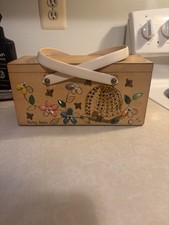 Vintage Original Box Bag by Enid Collins of Texas BUSY BEES Handbag