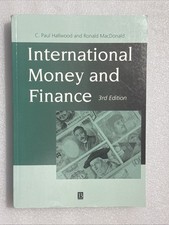 International Money and Finance by C Paul Hal...