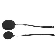 6Pcs Reusable Rubber Dust Caps for Telescope Eyepiece Lens Black Flexible