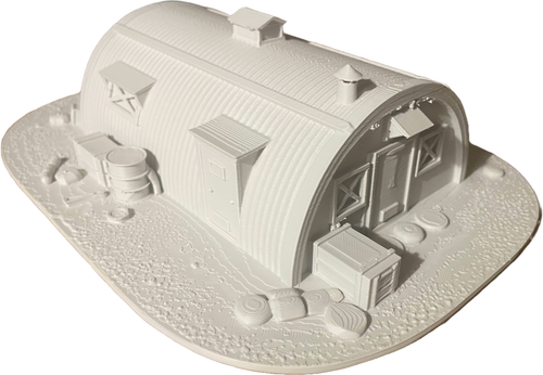 WWII Bunker für Warhammer 40k Sci Fi Industrial Maßstab 1:56 - Bild 31 von 39