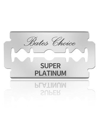 40 Pack Double Edge Safety Razor Blades, Shaving Blades, Stainless Steel Sharp