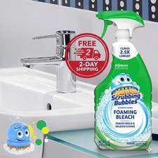 Scrubbing Bubbles Foaming Bleach Bathroom Cleaner, 32 Oz Spray free 2-delivery 0.22 per fl oz