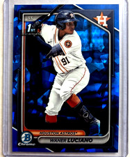 2024 Bowman Chrome Sapphire #BCP-208- Waner Luciano Rookie Rc Card.