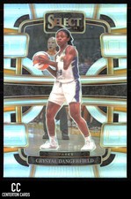 2024 Panini Select WNBA #35 Crystal Dangerfield Prizms Silver Los Angeles Sparks