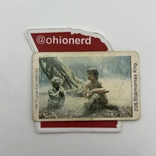 Swedish Stjärnornas Krig Star Wars Dina Idoler Card Luke Yoda Dagobah 206 ESB 83