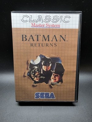 Batman Returns Classic - Sega Master System Game - CiB - Excellent Condition
