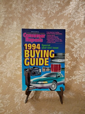 #ad Consumer Reports 1994 Buying Guide Special Year End Issue Paperback Magazine $6.99