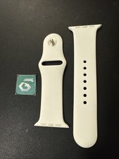 Apple Watch Sport Band 42mm 44/45/46/49 Genuine OEM White 1st Gen S/M