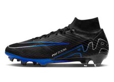Nike ZOOM Superfly 9 Elite FG Soccer Black Hyper Royal DJ4977-040 MEN'S SIZE 8