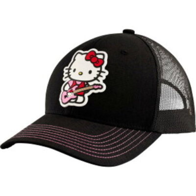 Fender x Hello Kitty Sanrio Official Logo Patch Hat Cap Black One