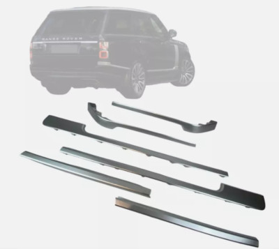 Silberne Türverkleidung 6 Stück Zierleiste passend für Range Rover Vogue Autobiography 13-21 L405