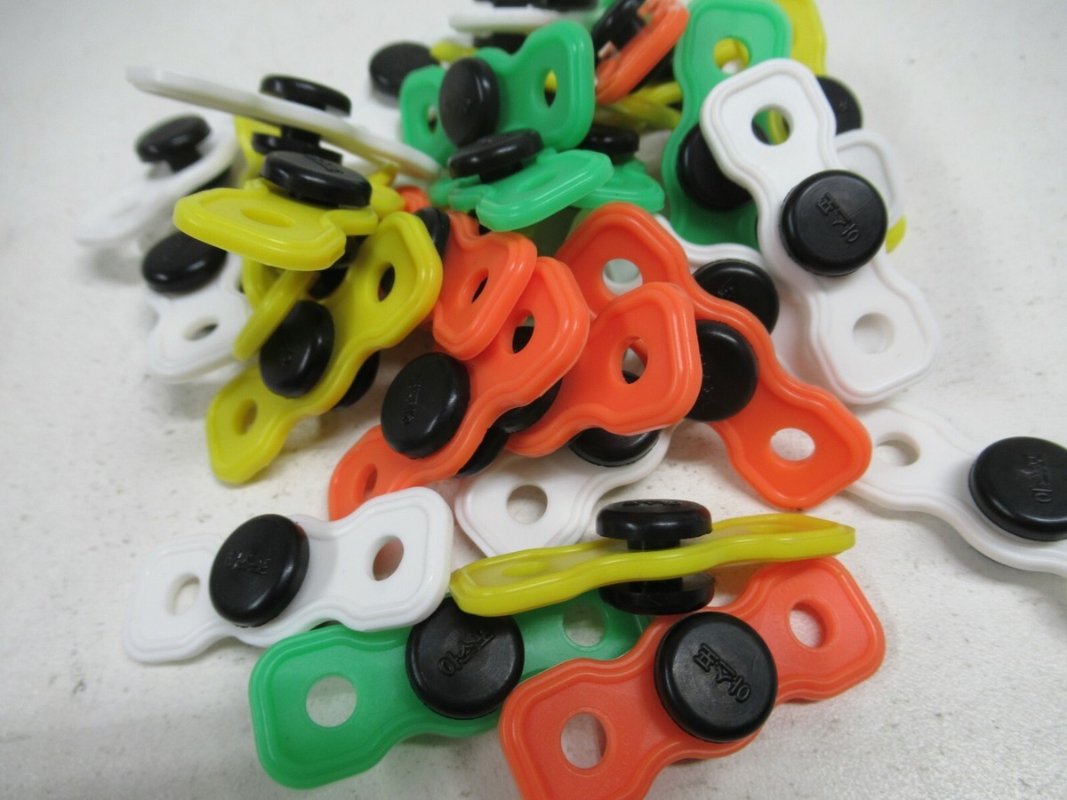 TWO (2): BUTTON TYPE (NARROW) VIBRATION DAMPENERS TENNIS RACQUET. CHOOSE 2  COLOR