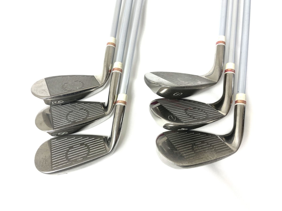 maruman FIGARO FLEX L 7本　ladies 右利き用 LADIES MARUMAN FIGARO PINK 6PC 7-SW L-FLEX IRONS SET GOLF