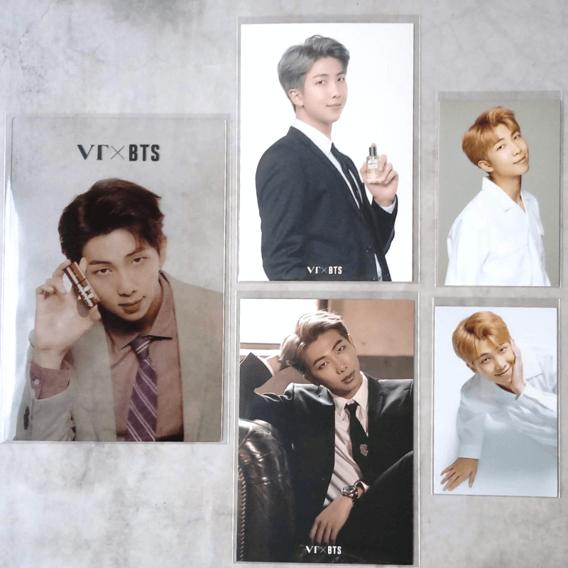 BTS X VT Cosmetics Perfume Official Limited Photo Card - RM