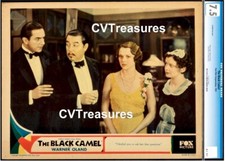 Black Camel Charlie CHAN Vintage Lobby Card Movie Poster Warner Olan Bela Lugosi