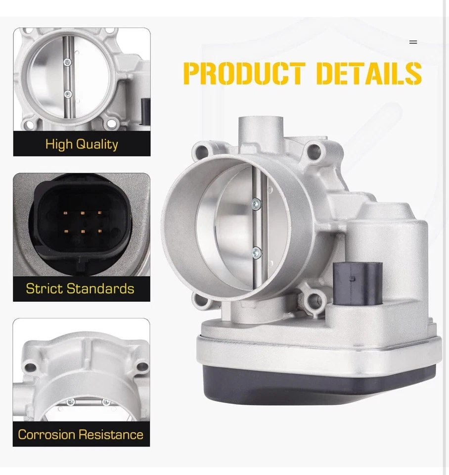 Carrocería del acelerador con TPS para Dodge Charger 2,7 L 3,5 L 2010 2009 2008 2007 2006  Foto 2 de 4