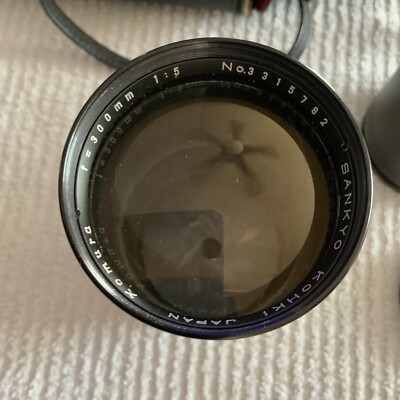 Komura Sankyo Kohki f=300mm 1:5 No. 315782 Lens | eBay
