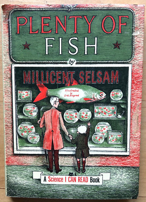 1960 Plenty of Fish by Millicent Selsam  I Can Read Science HC/DJ First Edition