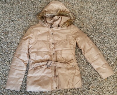 Toller Winter Frühling KURZMANTEL JACKE 3 SUISSES GR. 36 Übergang Gold Kupfer