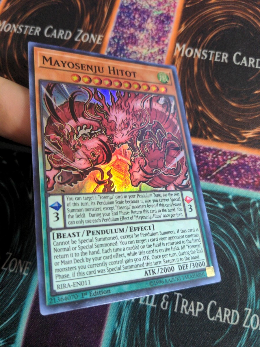 yugioh rising rampage special edition card list Yu-Gi-Oh! Mayosenju Hitot Rising Rampage RIRA-EN011 Super Rare 1st Edition  NM