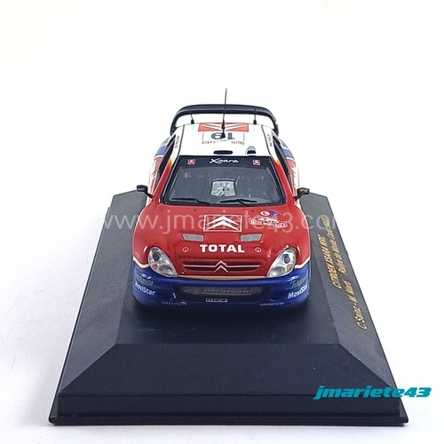 Citroen Xsara #19 C. Sainz - M. Marti Rally MonteCarlo 2003 1:43 IXO quality - Imagen 3 de 7