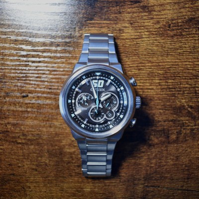 Orologio Citizen Eco Drive stainless steel radioluminescente ricarica  solare | eBay
