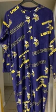 Minnesota Vikings NFL Keystone Unisex Union Suit with Cinch Bag -  XL