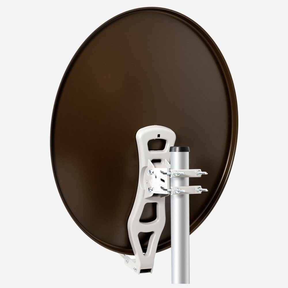 Thumbnail - Fuba Dal 800 B Digital Sat Antenne 74x84cm Alu Braun Spiegel