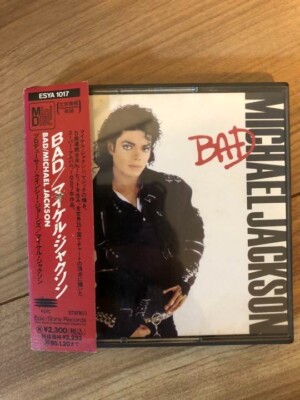 Super Rare Michael Jackson BAD Mini Disc MD From import Japan