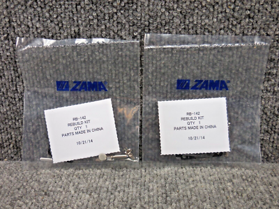 2) New OEM Genuine Factory Zama RB-142 Carb Carburetor Repair