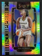 2024 Panini Select WNBA Kalani Brown Unstoppable Silver Prizm