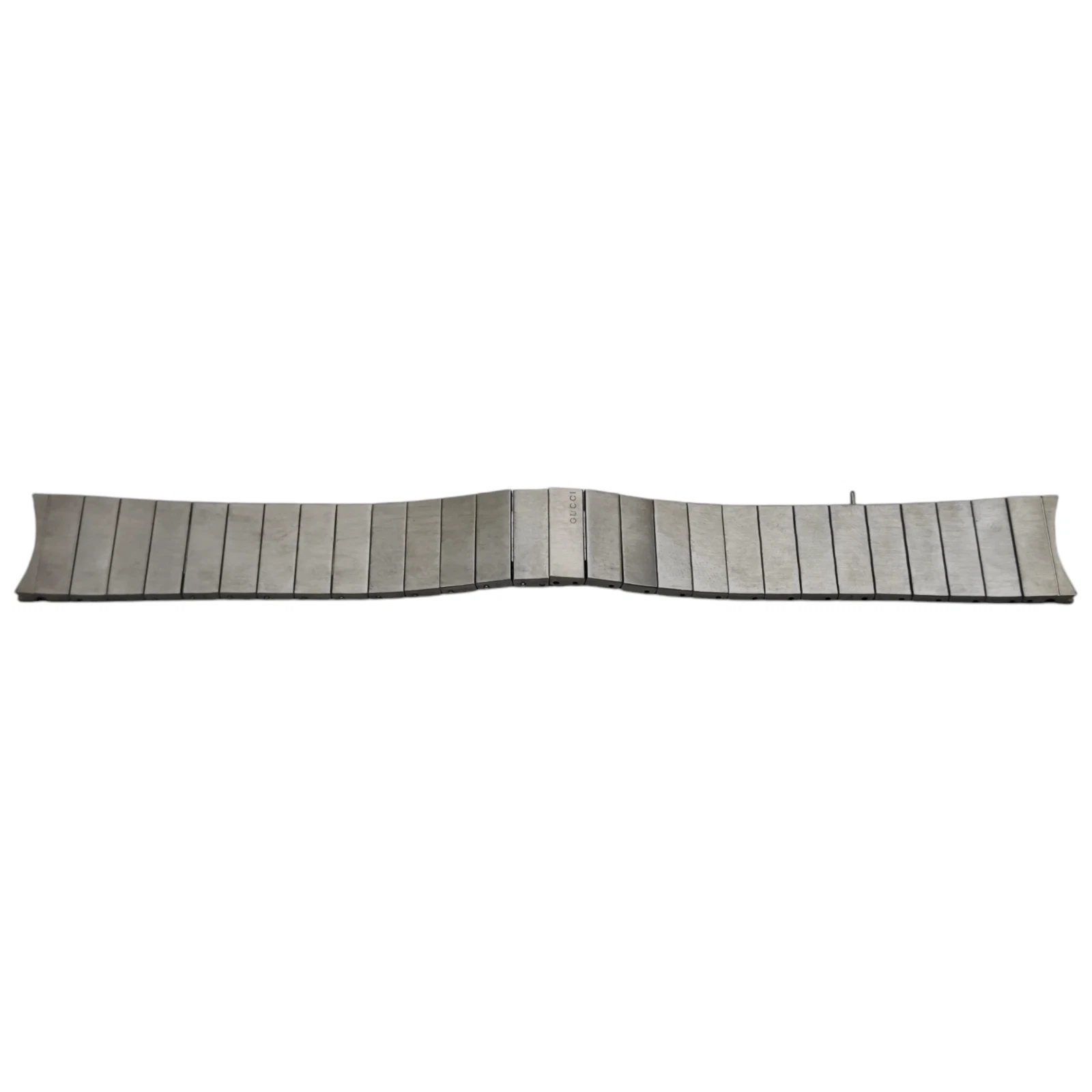GUCCI   20 MM   BRACELET DE MONTRE EN ACIER VÉRITABLE   POUR PIÈCES / RÉPARATION   BRACELET