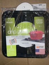 Range Kleen P501 Black Porcelain Rectangular Gas Stove Drip P,No P501