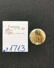 AAFES POGS, 12th Series/Printing,1 POGS, 25¢, #P1713, FAIR+