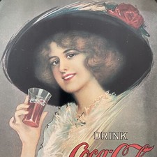 Vintage Coca-Cola Serving Tray "Delicious and Refreshing"