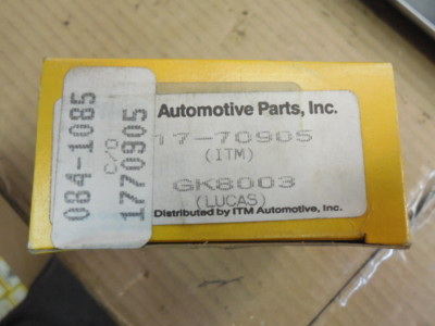 Lucas Griling NOS Front Disc Brake Hardware Kit #084-1085 H175
