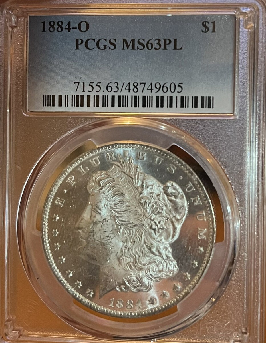 コレクション 1884-O Morgan Dollar PCGS MS63 1884-O Morgan Silver Dollar Coin $1 PCGS MS63 (32 J) | eBay