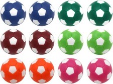 Sunfung Table Soccer Foosballs Replacement Balls Mini Small, Multicolor