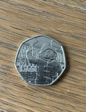 paddington bear 50p 2019 VERY RARE! Circulated
