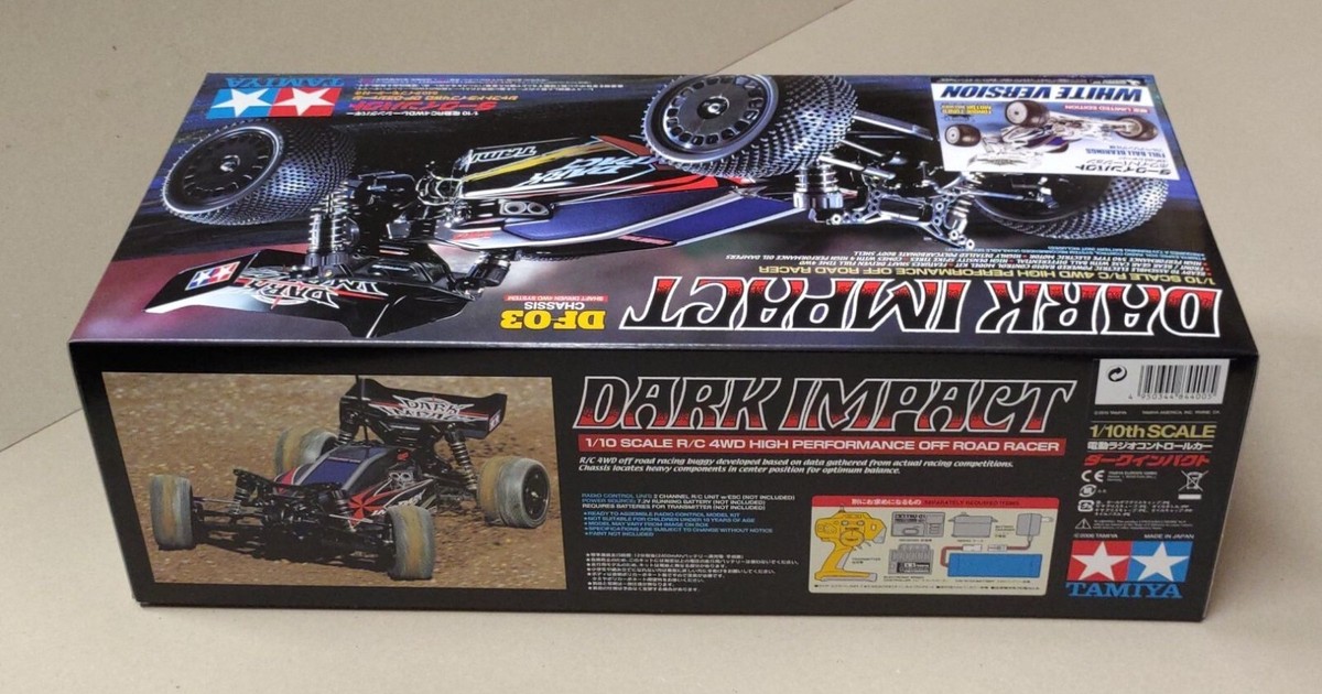 タミヤ　DARK IMPACT DF-03 Tamiya Dark Impact DF-03 White Version Item: 84400 | eBay