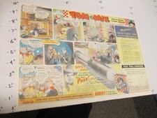newspaper ad 1938 RALSTON cereal box premium Tom Mix cowboy comic telescope